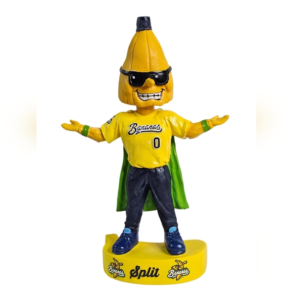 Savannah Bananas Split Bobblehead Limited Edition Baseball Mascot #79 of 2023 - Picture 2 of 6